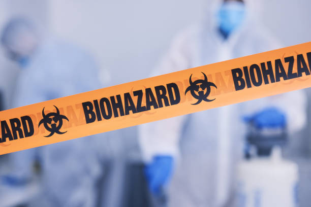 Professional Infectious Disease Decontamination technician working in Lakewood, CA